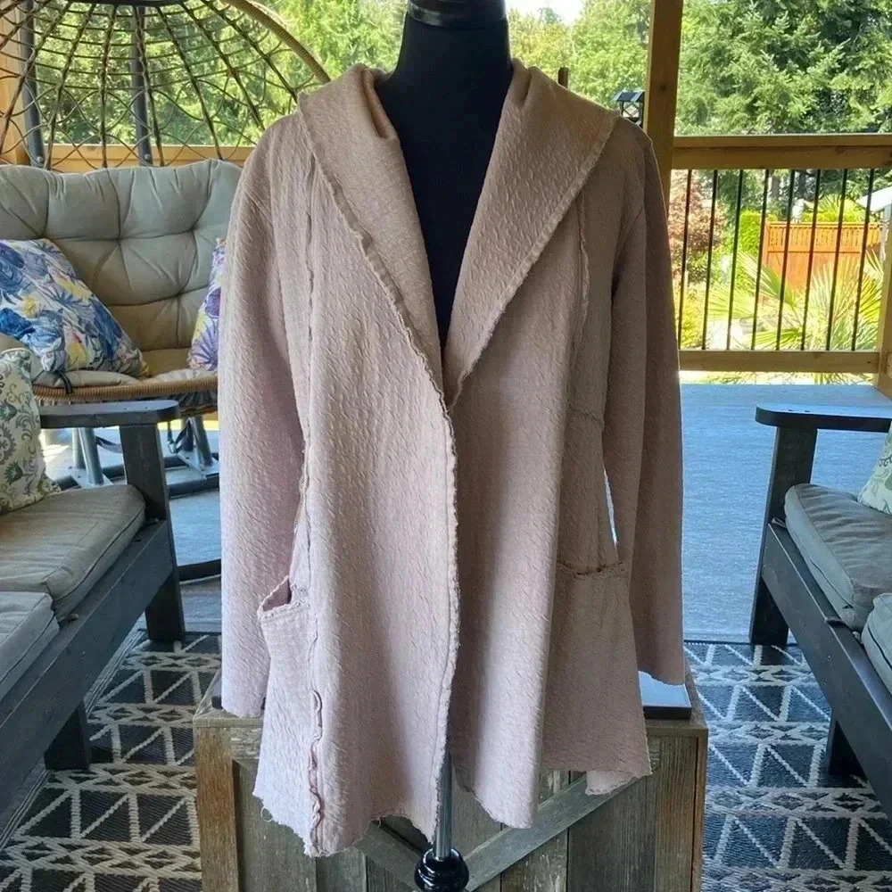 Cut•Loose | Hooded Open Jacket / Cardigan